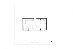 1-комнатная квартира 57,3 м²