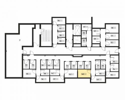 Кладовки, 6.2 м²