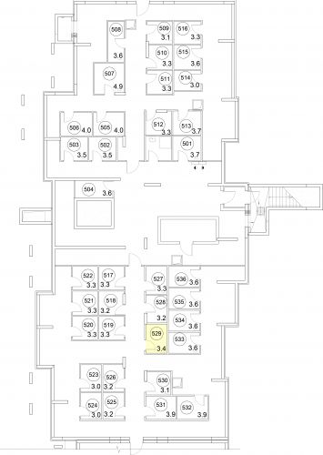 Кладовки, 3.4 м²