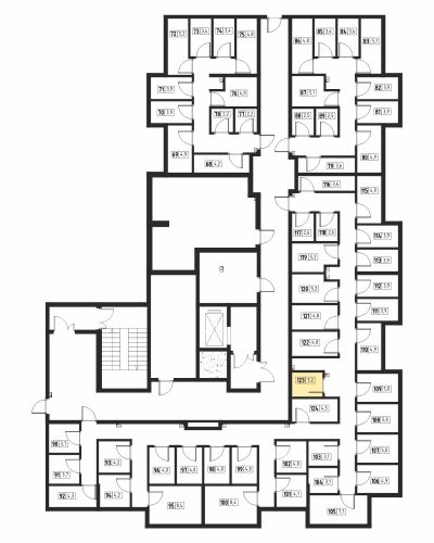 Кладовки, 3.2 м²