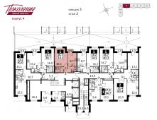 1-комнатная квартира 34,1 м²