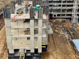 Корпус 4: монолитные работы