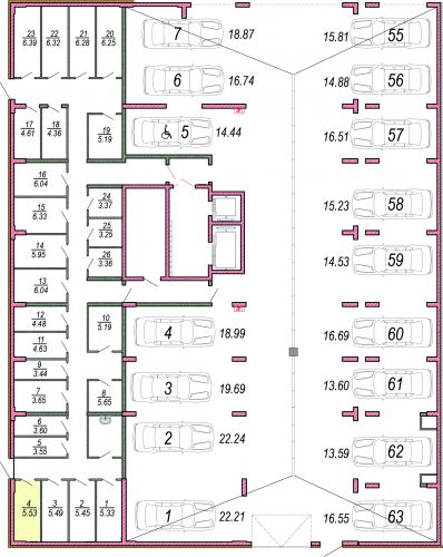 Кладовки, 5.4 м²