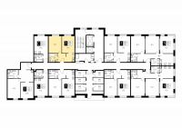 1-комнатная, квартира, 38.9 м²