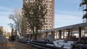 Марк: монолитные работы, кладка стен