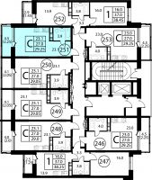 Студия, 29.25 м²