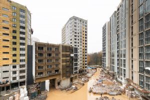 Фасадные работы, монтаж коммуникаций