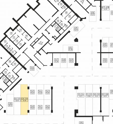 Машиноместа, 14.89 м²