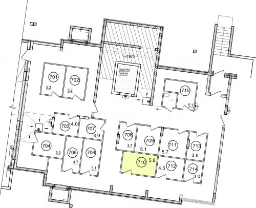 Кладовки, 5.9 м²