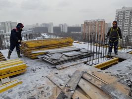 Монолитные работы, монтаж коммуникаций