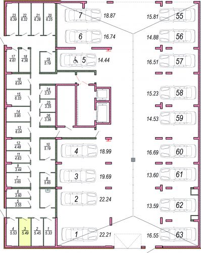 Кладовки, 5.5 м²
