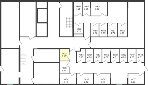 Кладовки, 3.97 м²