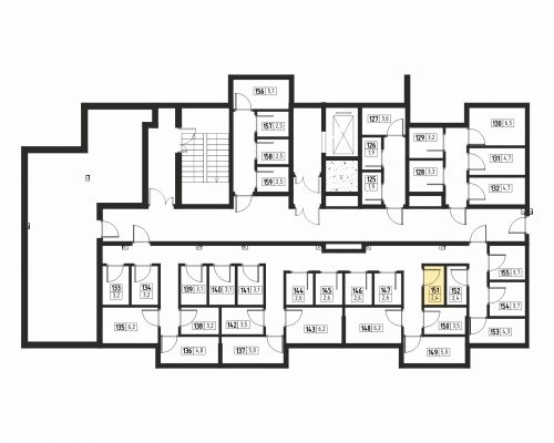 Кладовки, 2.4 м²