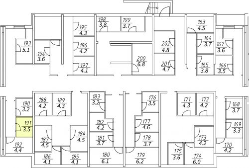 Кладовки, 3.5 м²