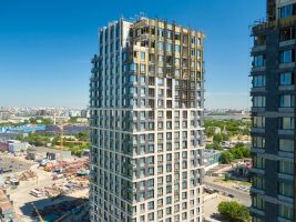 Фасадные работы, монтаж остекления