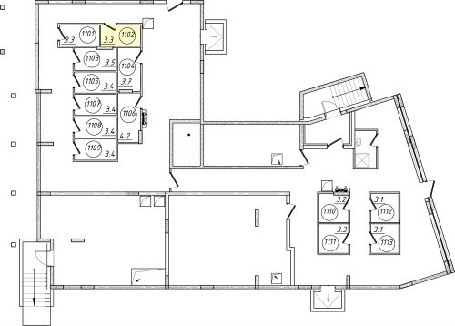 Кладовки, 3.3 м²