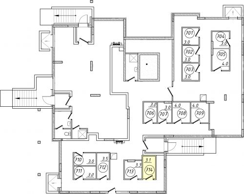 Кладовки, 3.1 м²