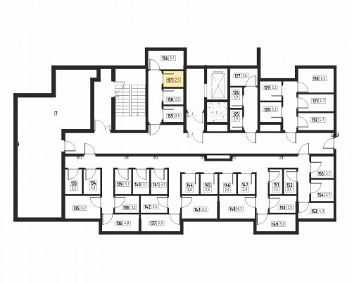 Кладовки, 2.5 м²