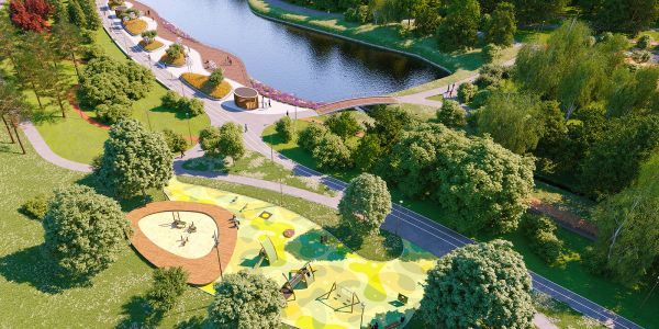 Благоустройство микрорайона