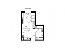 1-комнатная квартира 28,1 м²