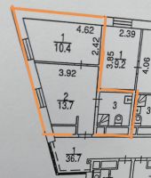 Студия, 29.7 м²