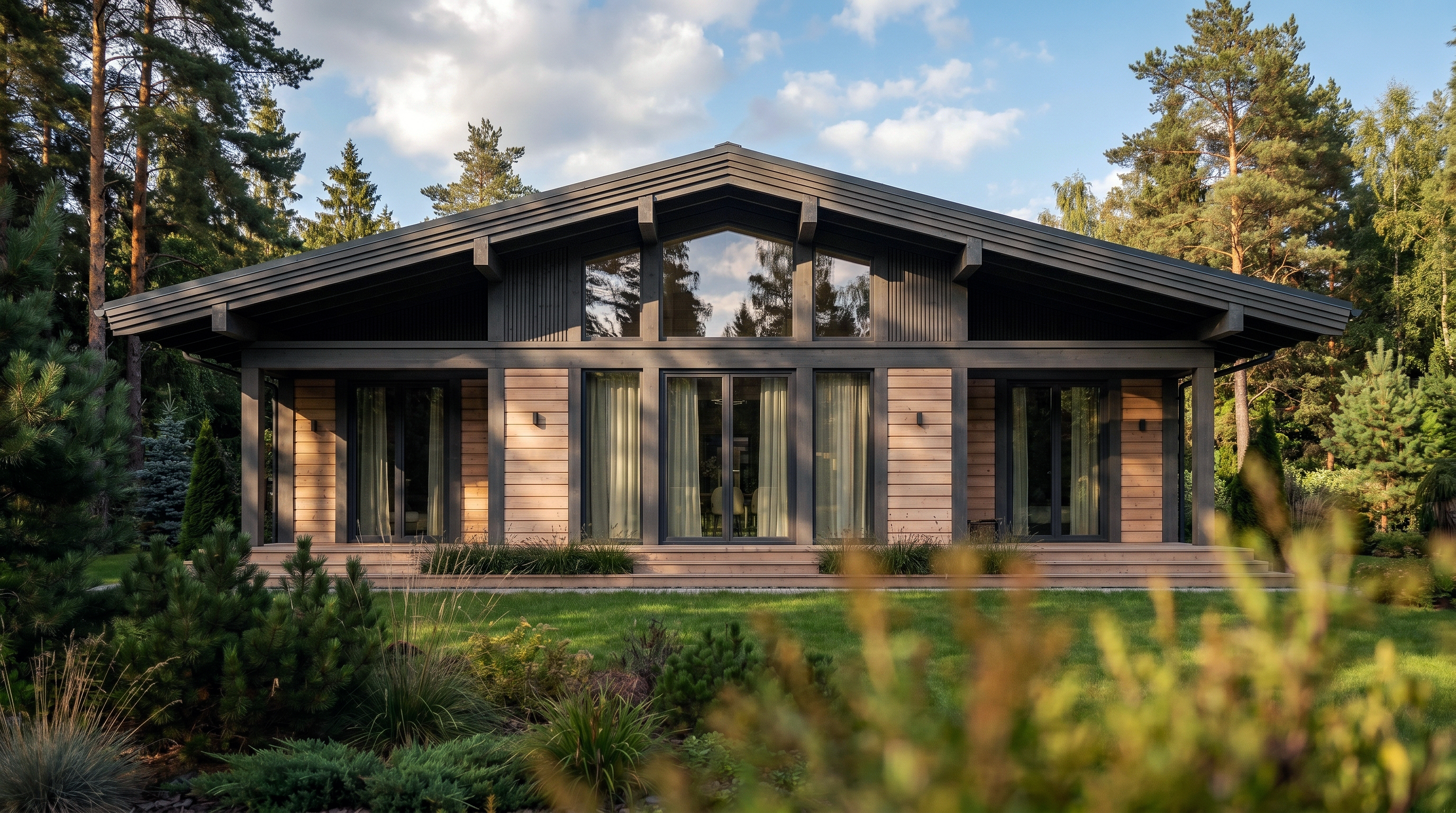 Starkwood: новая коллекцию компактных деревянных домов Weekend home