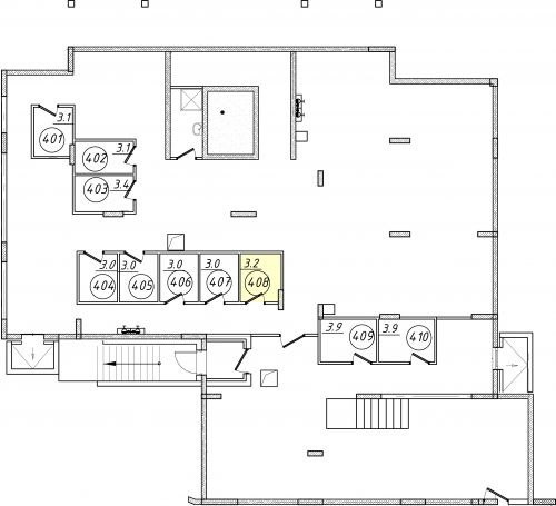 Кладовки, 3.2 м²