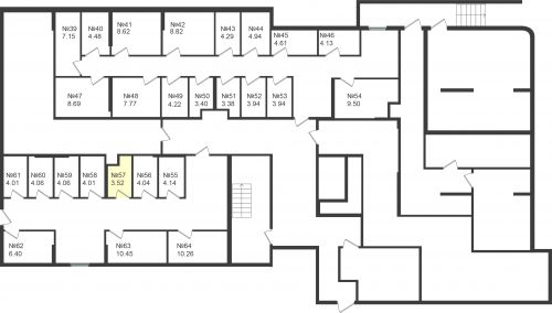 Кладовки, 3.52 м²