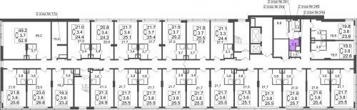 Кладовки, 2.5 м²