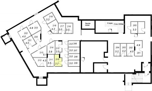 Кладовки, 3.3 м²