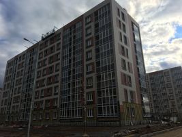 Корпус 25: фасадные работы