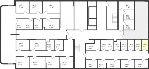 Кладовки, 4.01 м²