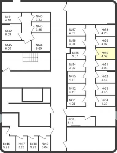 Кладовки, 4.32 м²