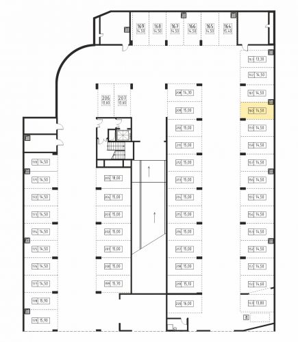 Машиноместа, 14.5 м²