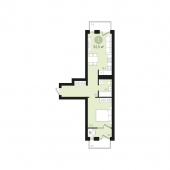 1-комнатная квартира 52,5 м²