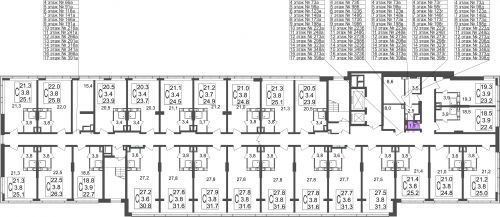 Кладовки, 1.5 м²
