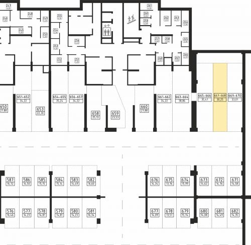 Машиноместа, 14.88 м²