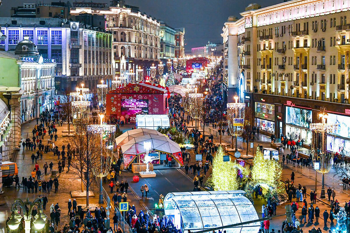 В Москве изменится схема движения перед новогодними праздниками