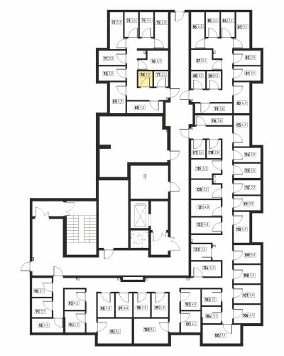 Кладовки, 2.2 м²