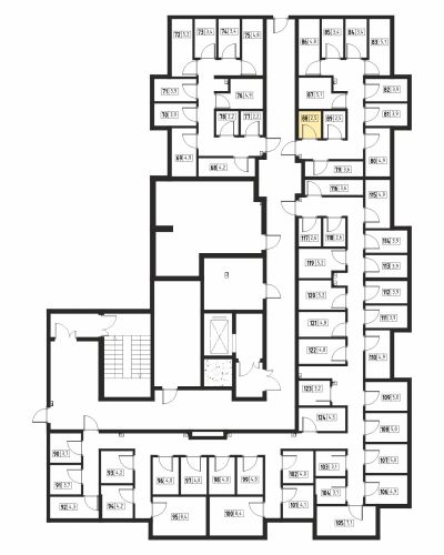 Кладовки, 2.5 м²