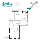 5-комнатная квартира 160,5 м²