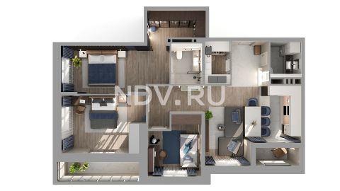 Тренды планировок: смарт зоны и адаптация пространства