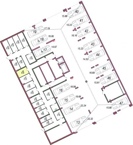 Кладовки, 6.1 м²