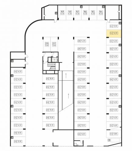 Машиноместа, 14.5 м²