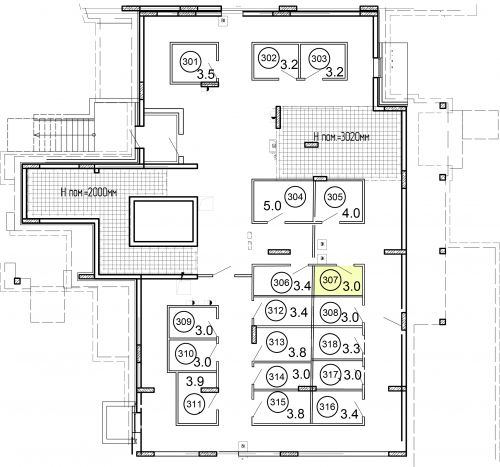 Кладовки, 3.1 м²