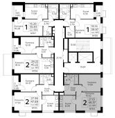 2-комнатная квартира 46,37 м²