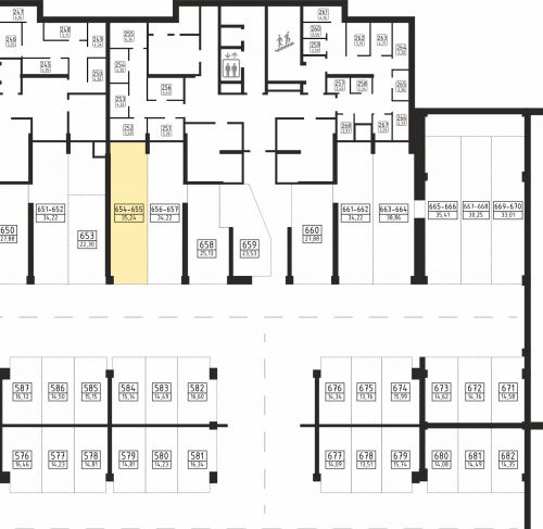 Машиноместа, 16.63 м²