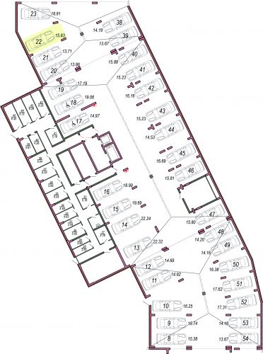 Машиноместа, 15.8 м²