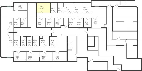 Кладовки, 10.22 м²