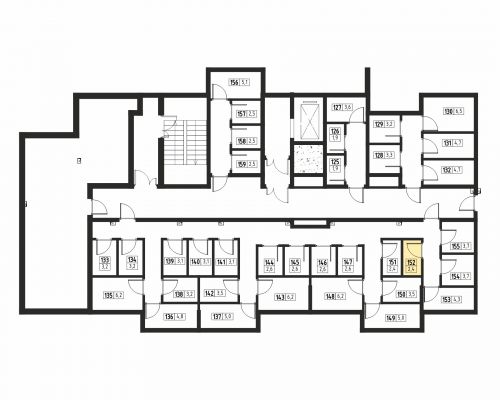 Кладовки, 2.4 м²